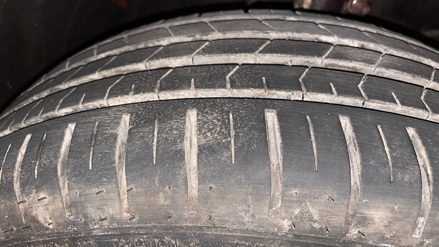 Used 2022 Maruti Suzuki Baleno Alpha MT Petrol Manual tyres RIGHT FRONT TYRE TREAD VIEW