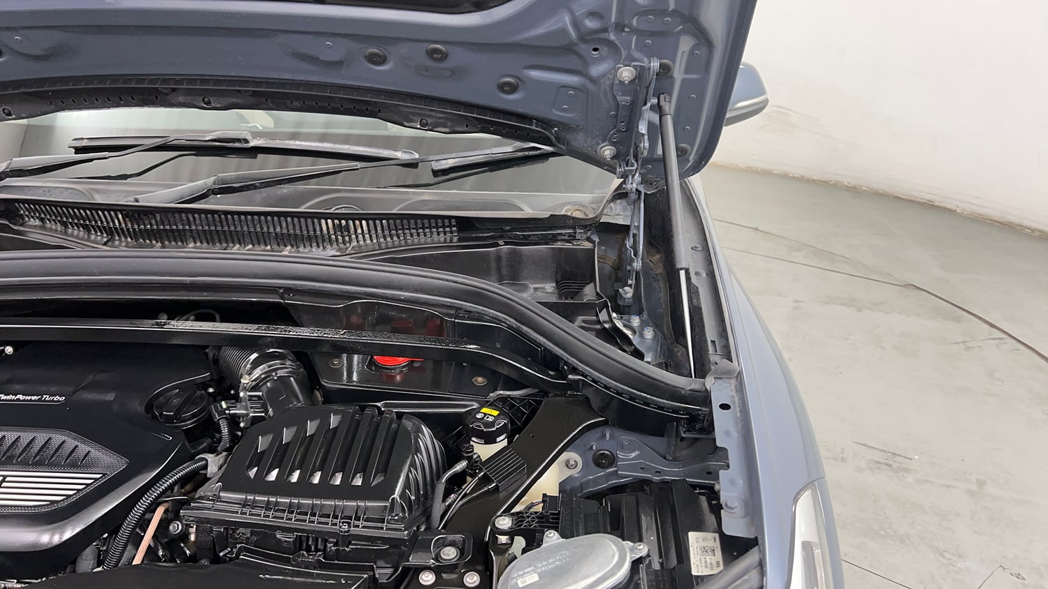 Used 2021 BMW X1 sDrive20d xLine Diesel Automatic engine ENGINE LEFT SIDE HINGE & APRON VIEW