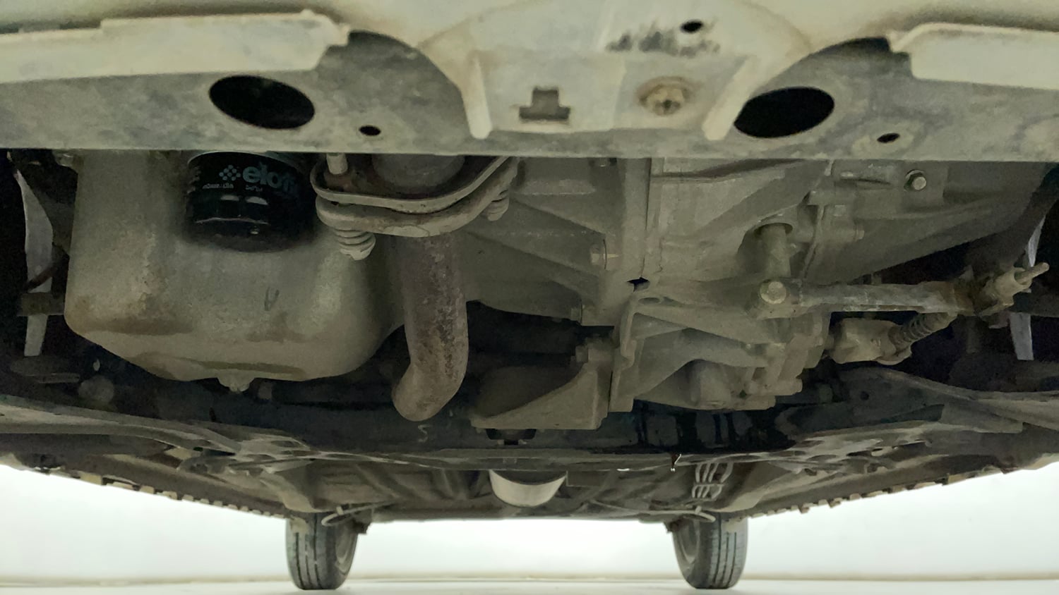 Used 2022 Maruti Suzuki Ignis Alpha 1.2 MT Petrol Manual extra FRONT LEFT UNDERBODY VIEW