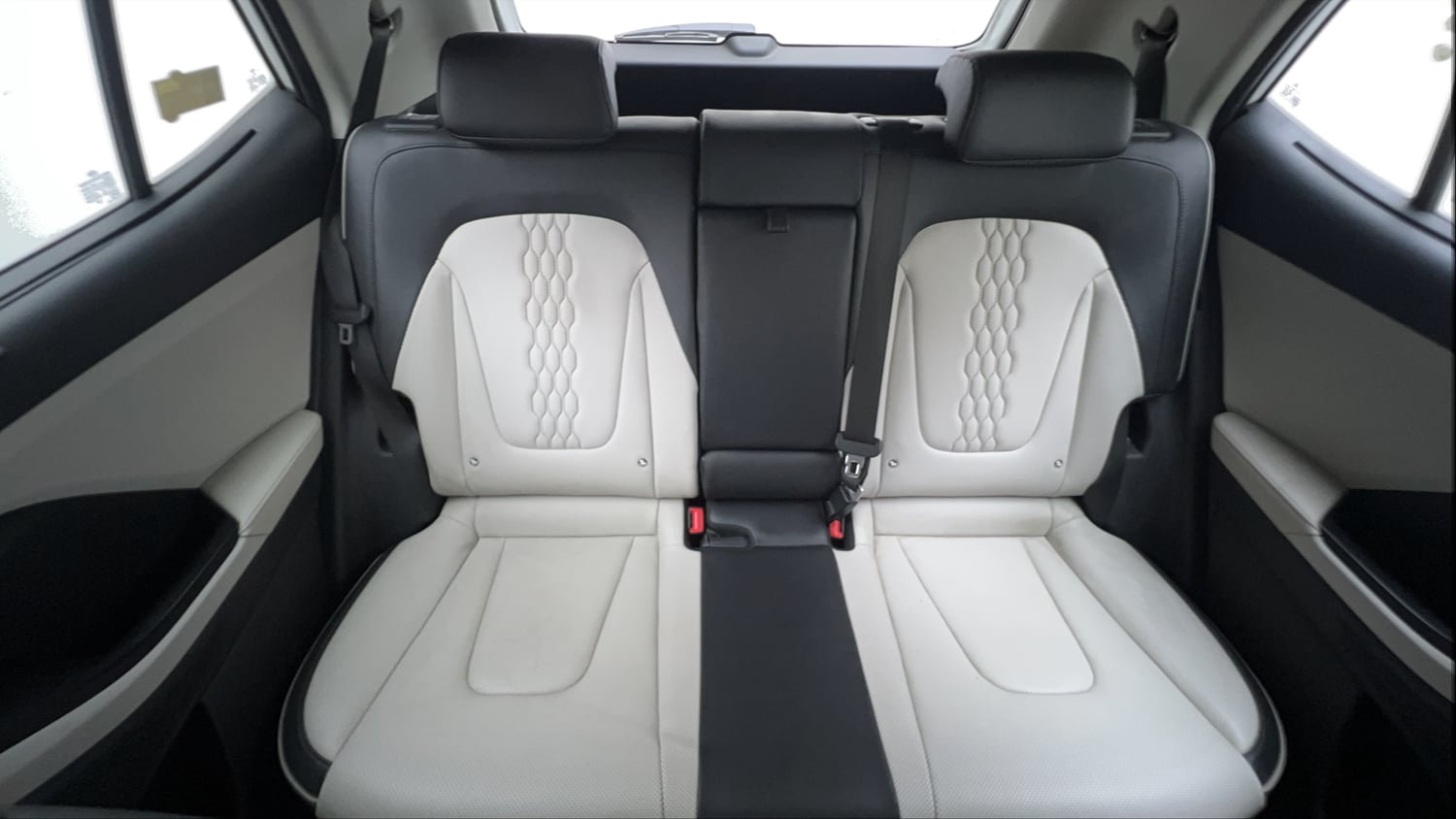 Used 2023 Hyundai Creta SX (O) 1.5 Petrol IVT Petrol Automatic interior REAR SEAT CONDITION VIEW
