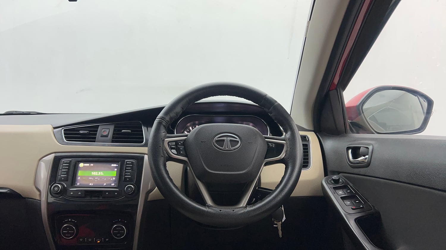 Used 2016 Tata Zest XT Petrol Petrol Manual interior STEERING VIEW
