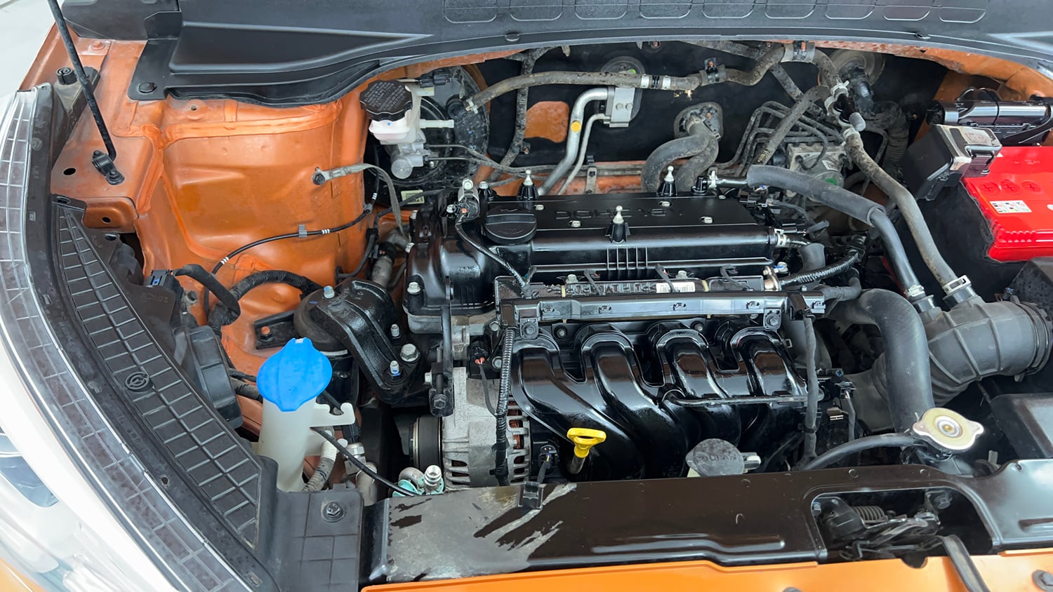 Used 2018 Hyundai Creta SX 1.6 AT Petrol Petrol Automatic engine ENGINE RIGHT SIDE VIEW