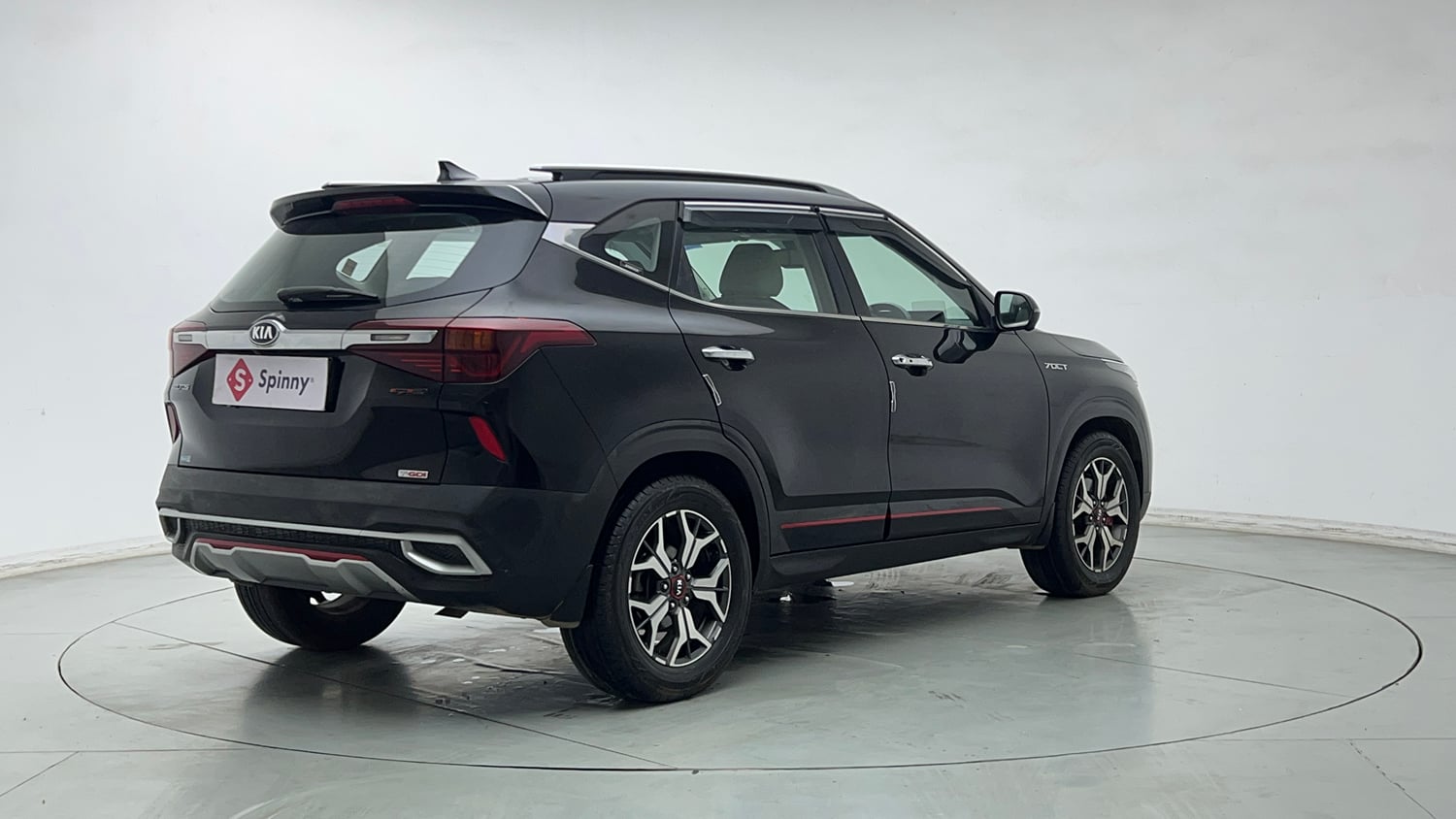 Used 2019 kia Seltos GTX Plus DCT 1.4 Petrol Automatic exterior RIGHT REAR CORNER VIEW