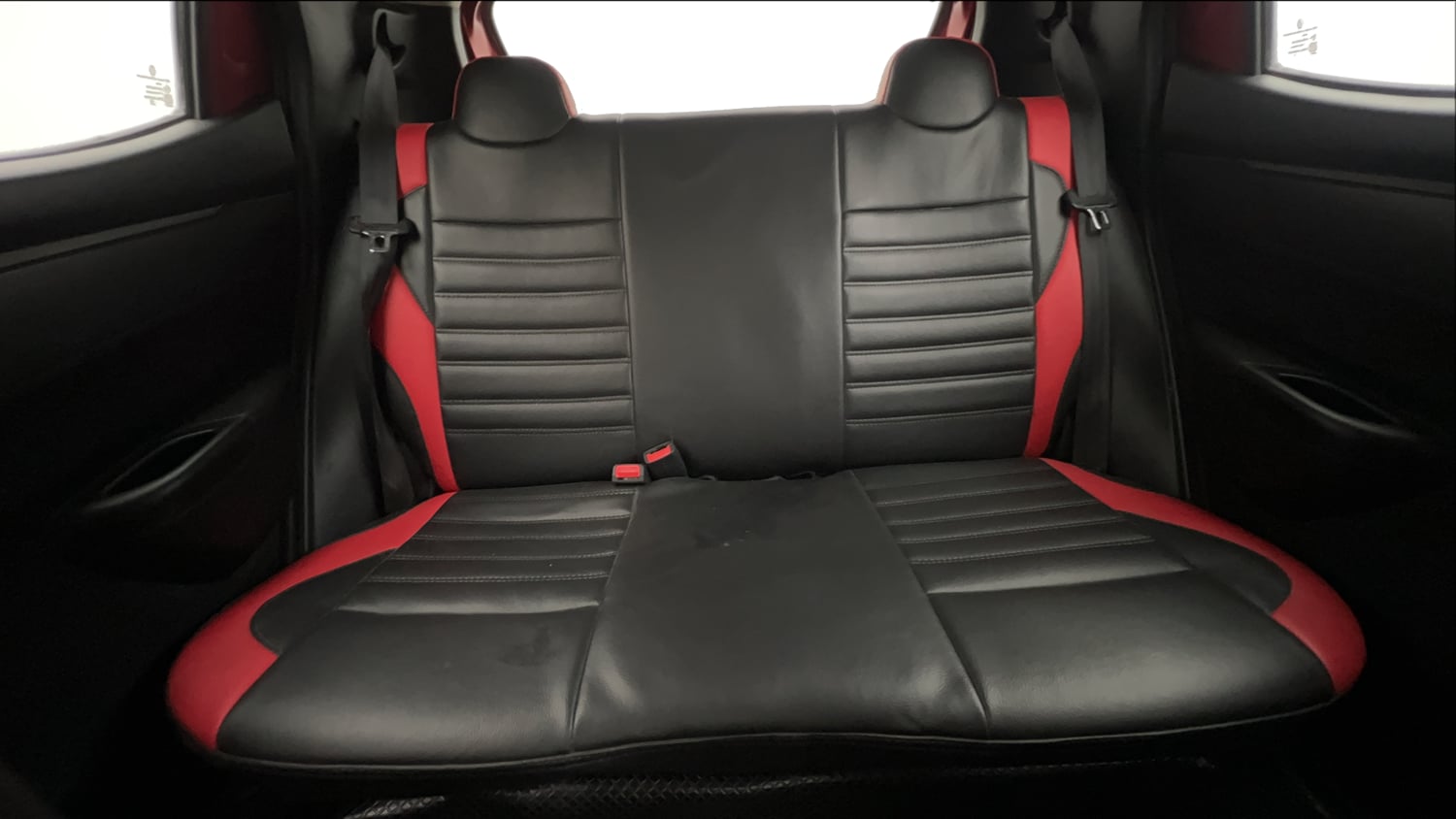 Used 2018 Renault Kwid 1.0 RXT AMT Opt Petrol Automatic interior REAR SEAT CONDITION VIEW