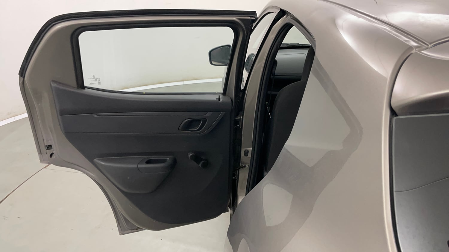 Used 2016 Renault Kwid RXT Petrol Manual interior LEFT REAR DOOR OPEN VIEW
