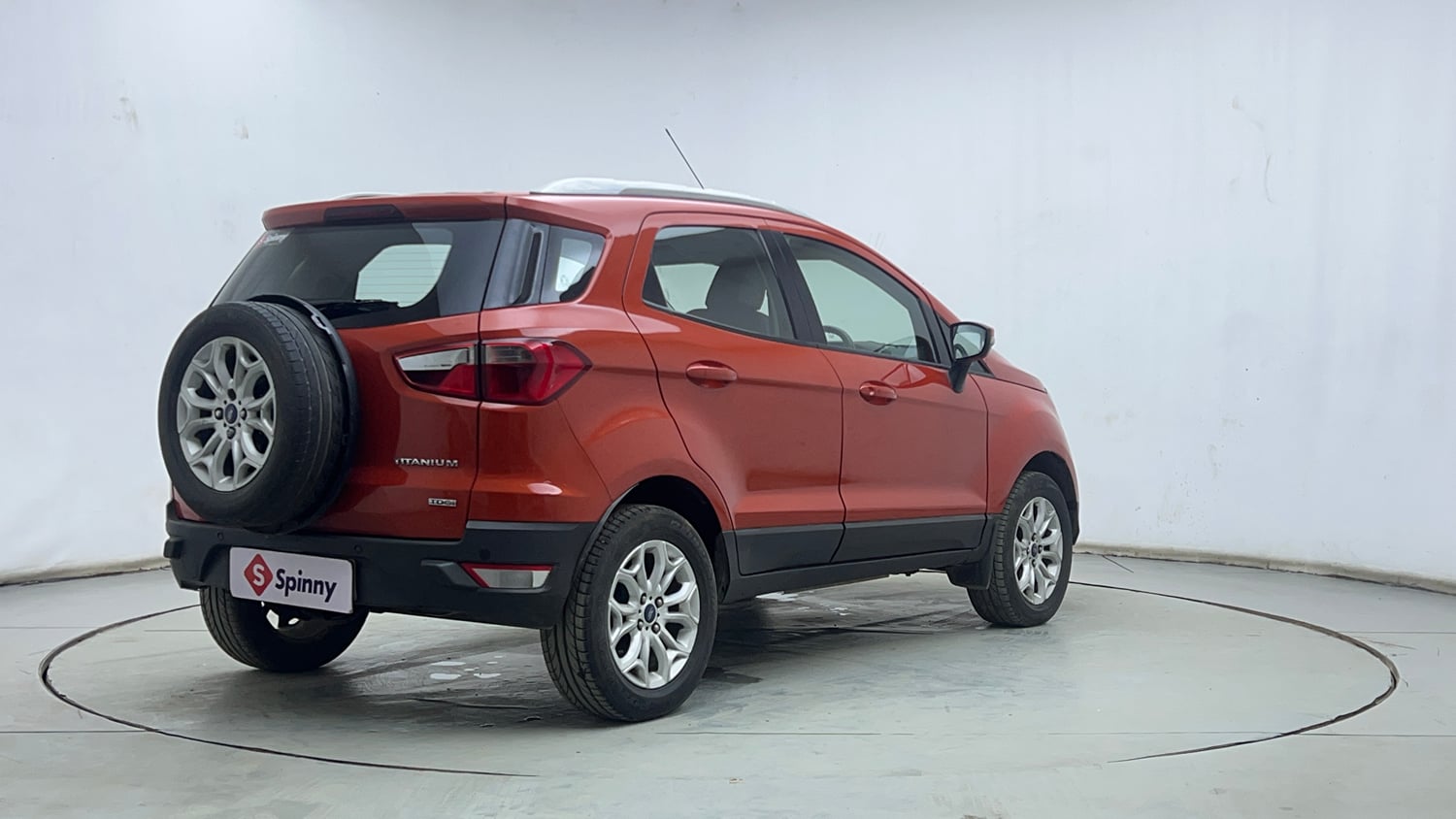 Used 2016 Ford EcoSport Titanium+ 1.5L TDCi Diesel Manual exterior RIGHT REAR CORNER VIEW