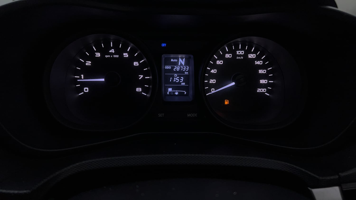 Used 2019 Tata Nexon XMA Petrol Petrol Automatic interior CLUSTERMETER VIEW