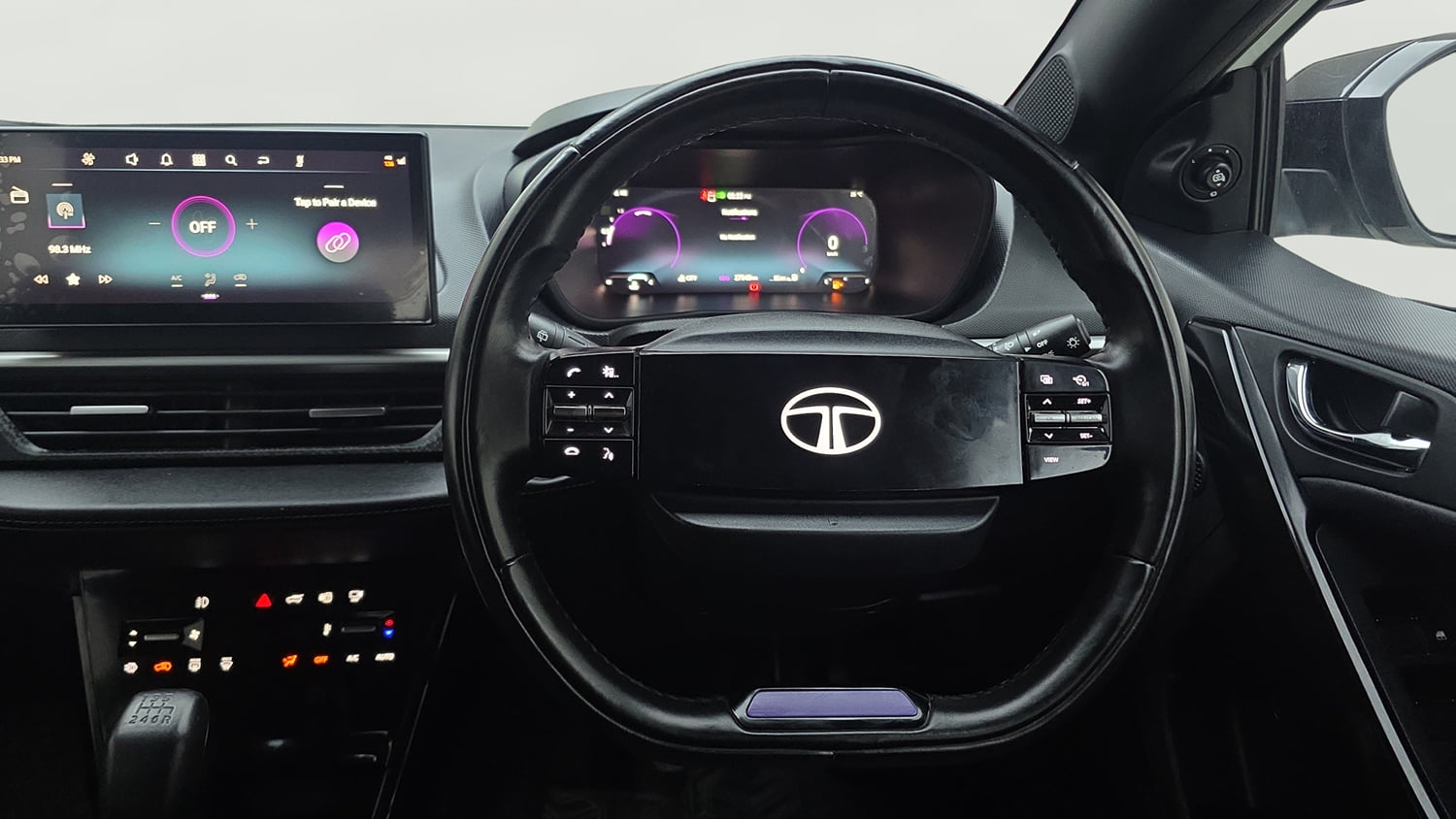 Used 2023 Tata Nexon Fearless Plus S 1.2 Revotron Petrol 6MT DT Petrol Manual interior STEERING VIEW