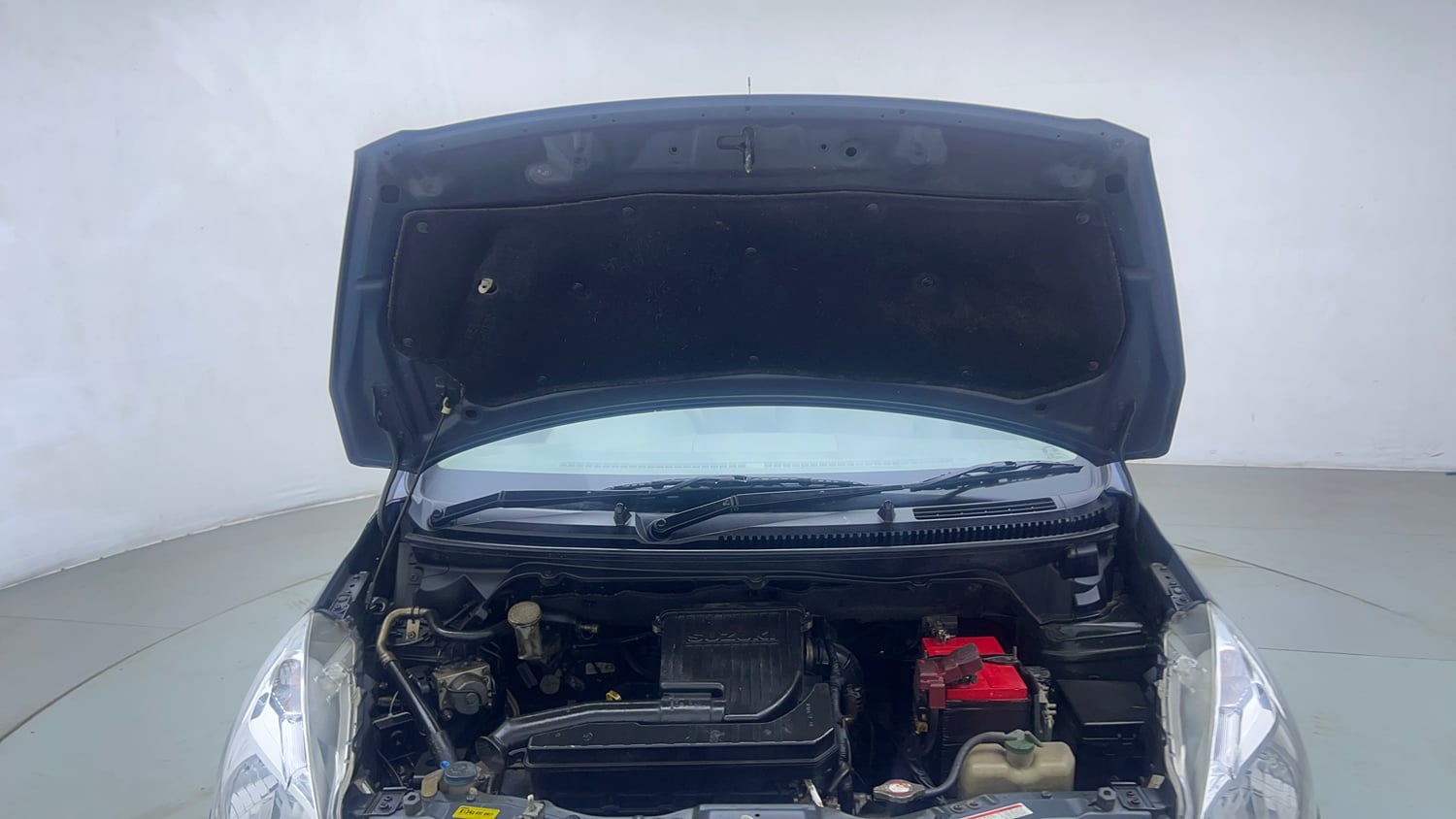 Used 2016 Maruti Suzuki Ertiga ZXI+ Petrol Manual engine ENGINE & BONNET OPEN FRONT VIEW