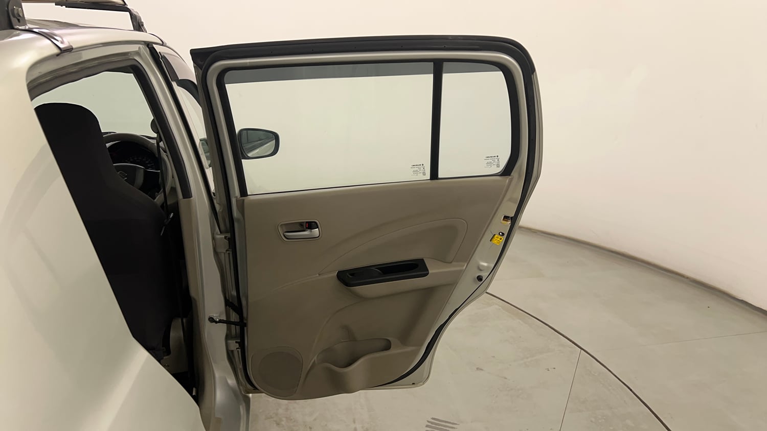 Used 2017 Maruti Suzuki Celerio VXI  CNG (Outside Fitted) Cng Manual interior RIGHT REAR DOOR OPEN VIEW