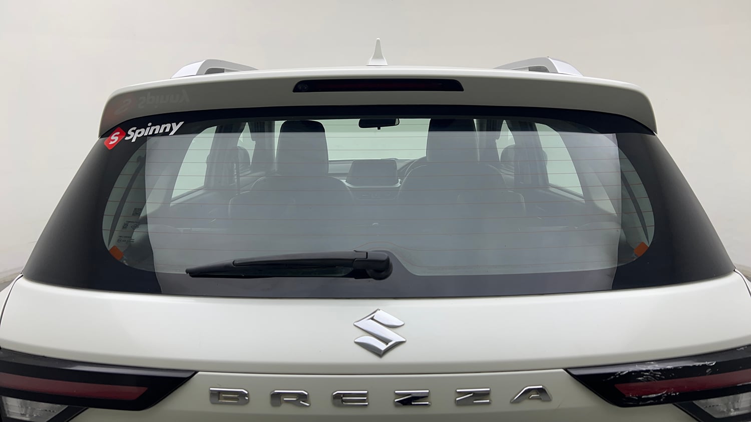 Used 2023 Maruti Suzuki Brezza ZXi Petrol Manual exterior BACK WINDSHIELD VIEW