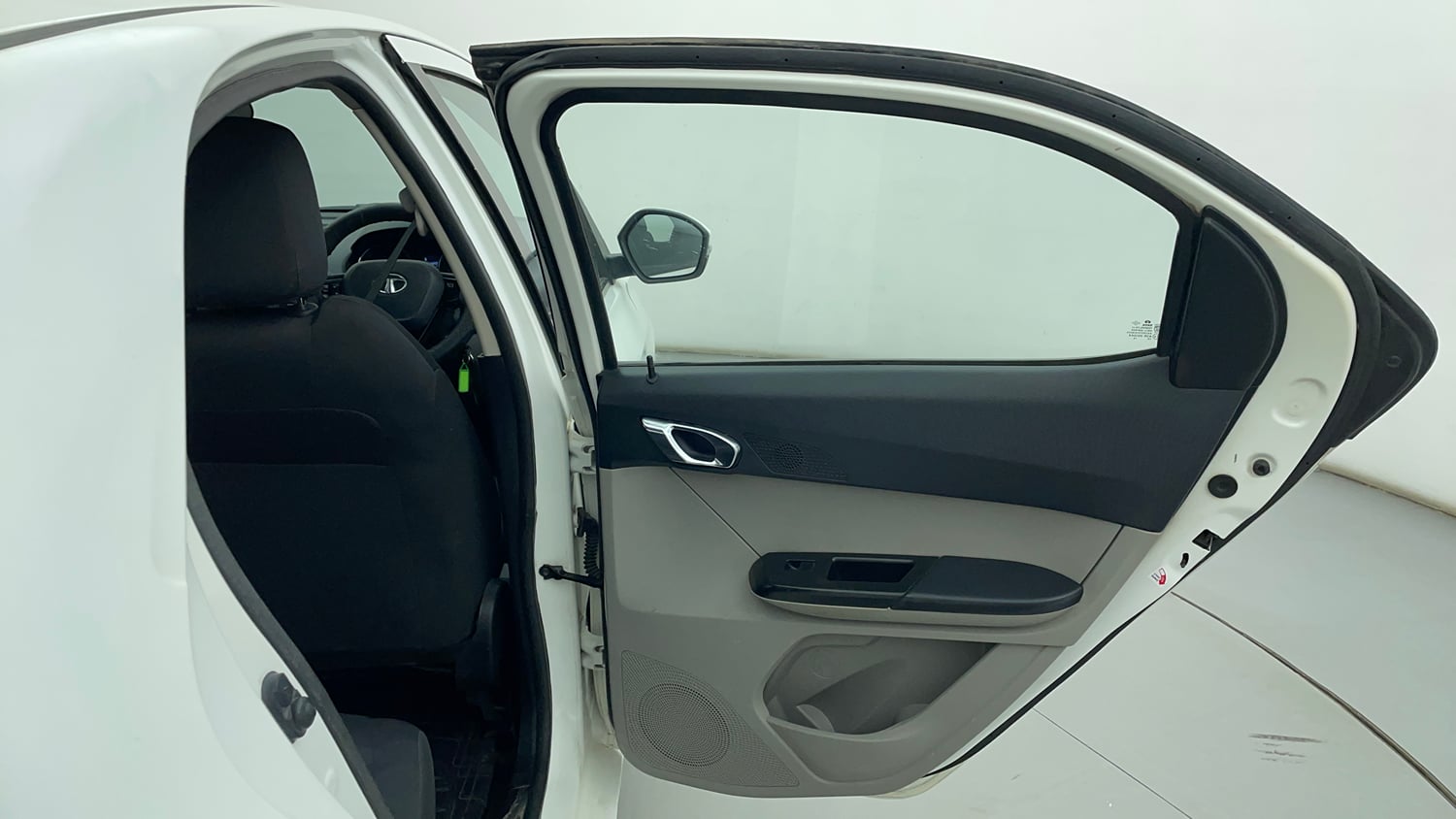 Used 2018 Tata Tiago Revotron XZ Petrol Manual interior RIGHT REAR DOOR OPEN VIEW