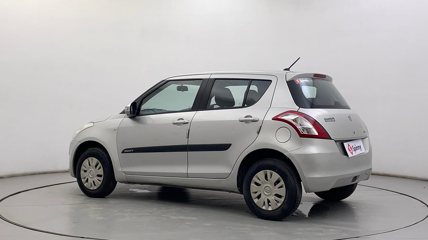 Used 2014 Maruti Suzuki Swift VXi Petrol Manual exterior LEFT REAR CORNER VIEW
