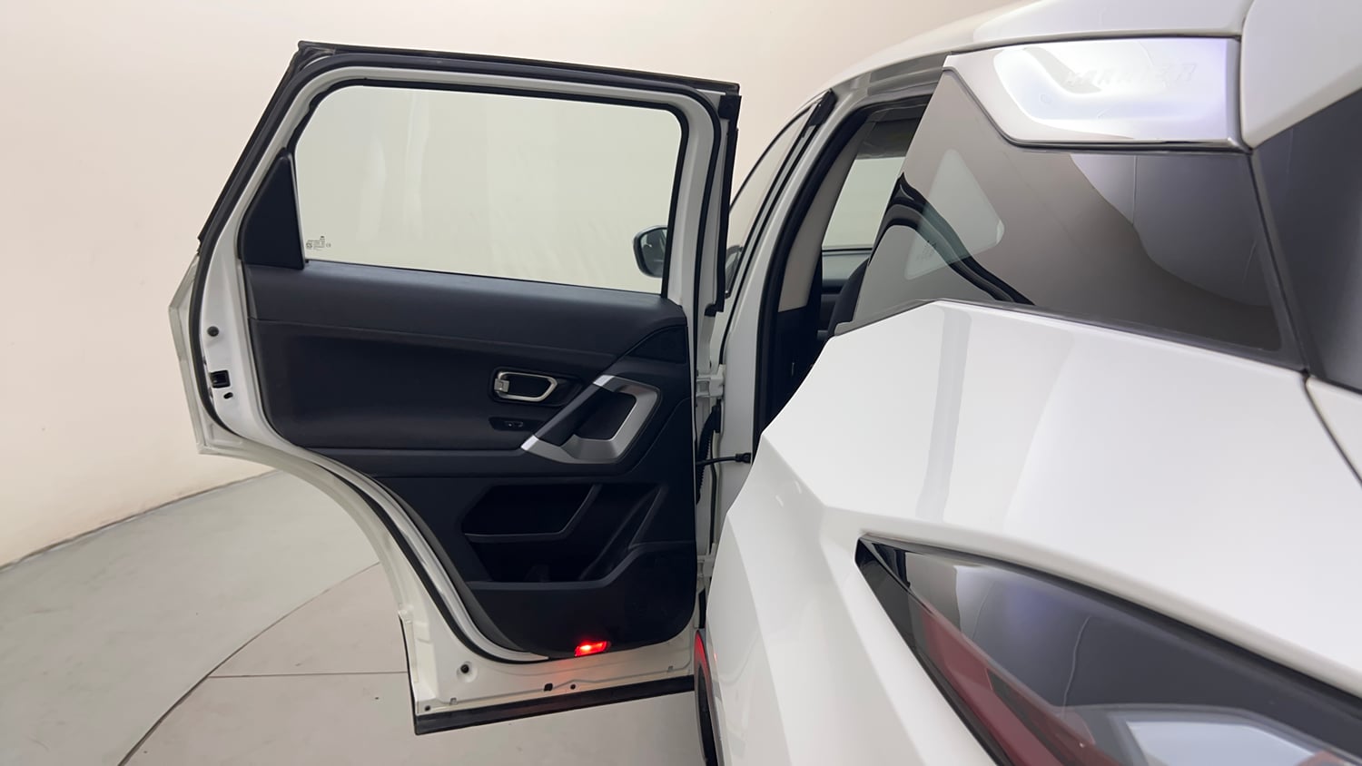 Used 2022 Tata Harrier XT Diesel Manual interior LEFT REAR DOOR OPEN VIEW