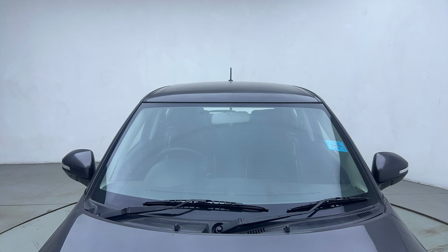 Used 2017 Maruti Suzuki Swift ZXi Petrol Manual exterior FRONT WINDSHIELD VIEW