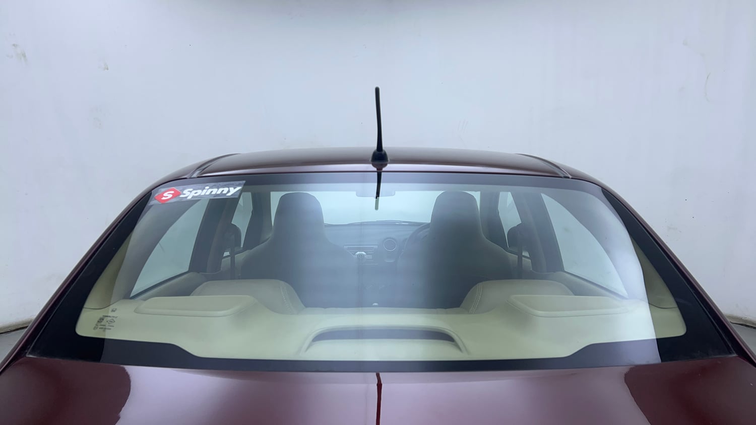 Used 2015 Honda Amaze 1.2 S i-VTEC Petrol Manual exterior BACK WINDSHIELD VIEW