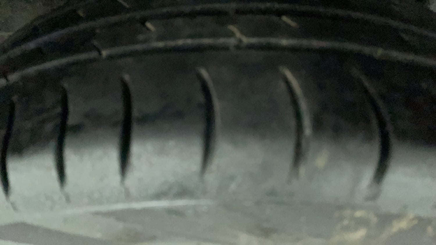 Used 2018 Tata Tiago Revotron XZ Petrol Manual tyres LEFT REAR TYRE TREAD VIEW