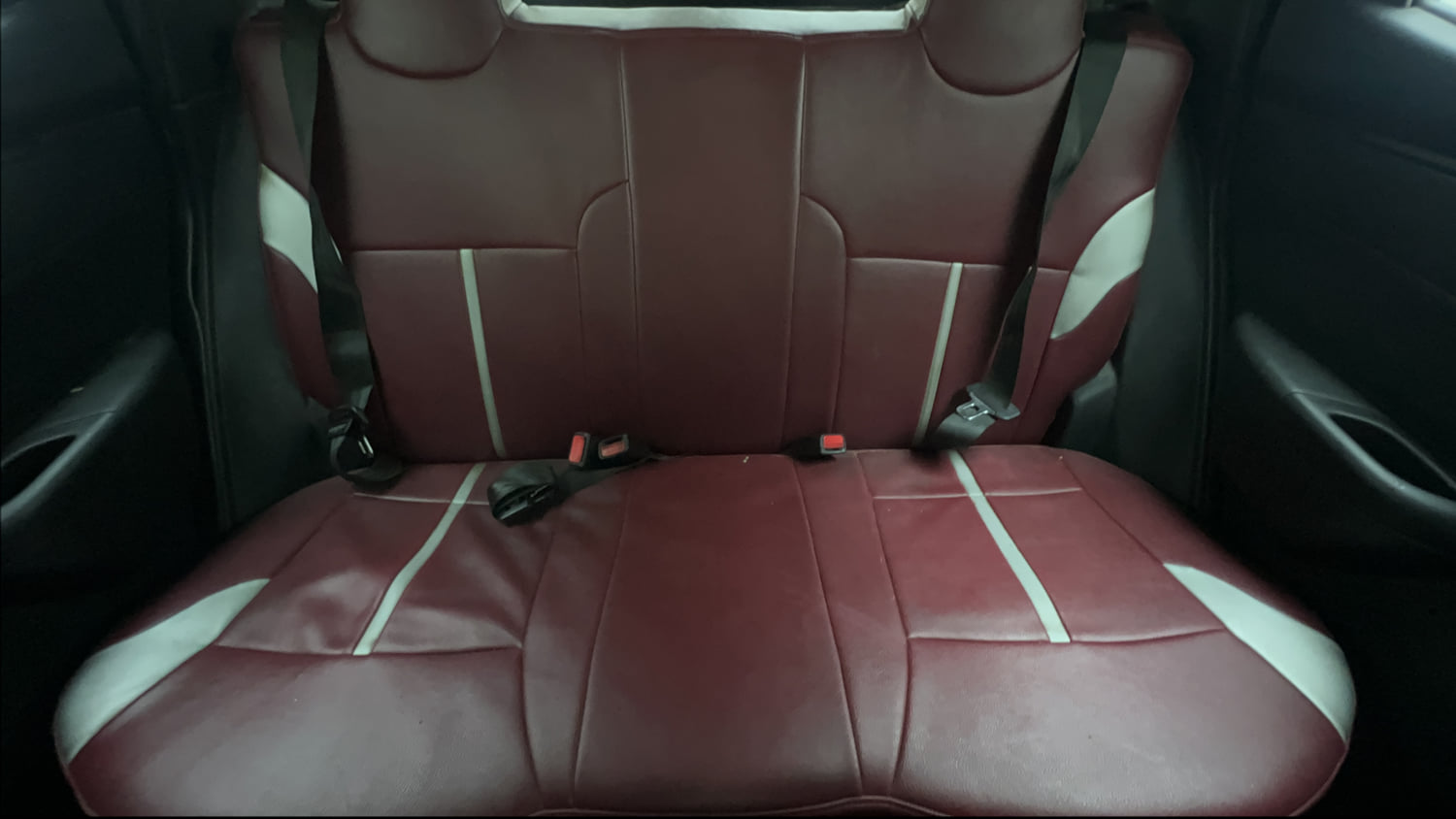 Used 2017 Renault Kwid RXL Petrol Manual interior REAR SEAT CONDITION VIEW