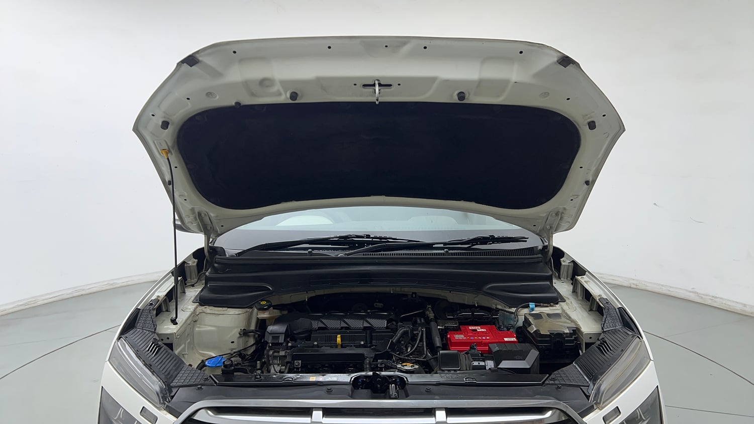 Used 2023 Hyundai Creta SX (O) 1.5 Petrol IVT Petrol Automatic engine ENGINE & BONNET OPEN FRONT VIEW