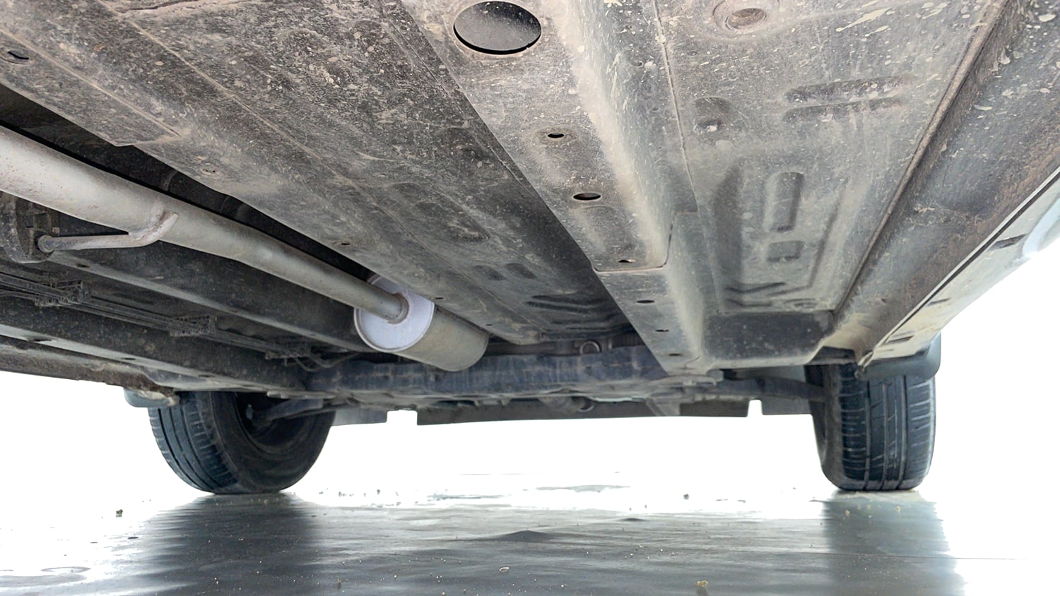 Used 2022 Tata Punch Adventure MT Petrol Manual extra REAR RIGHT UNDERBODY VIEW