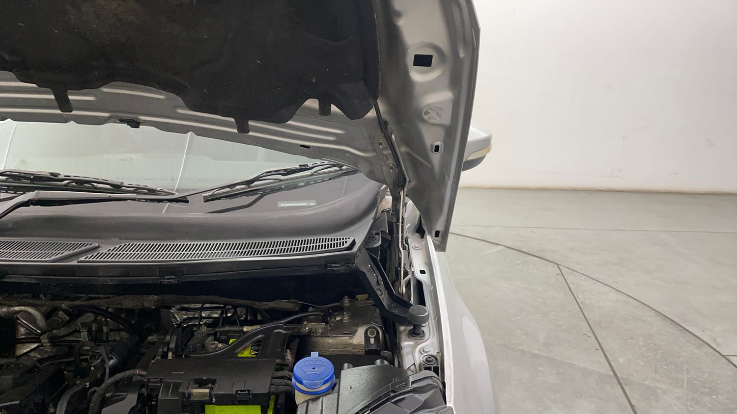 Used 2018 Ford EcoSport Titanium + 1.5L Ti-VCT AT Petrol Automatic engine ENGINE LEFT SIDE HINGE & APRON VIEW
