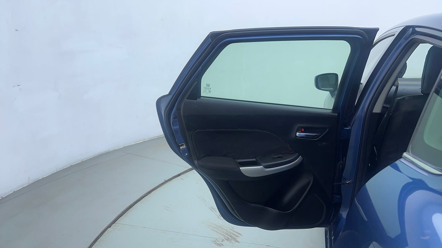 Used 2018 Maruti Suzuki Baleno Alpha 1.2 Petrol Manual interior LEFT REAR DOOR OPEN VIEW