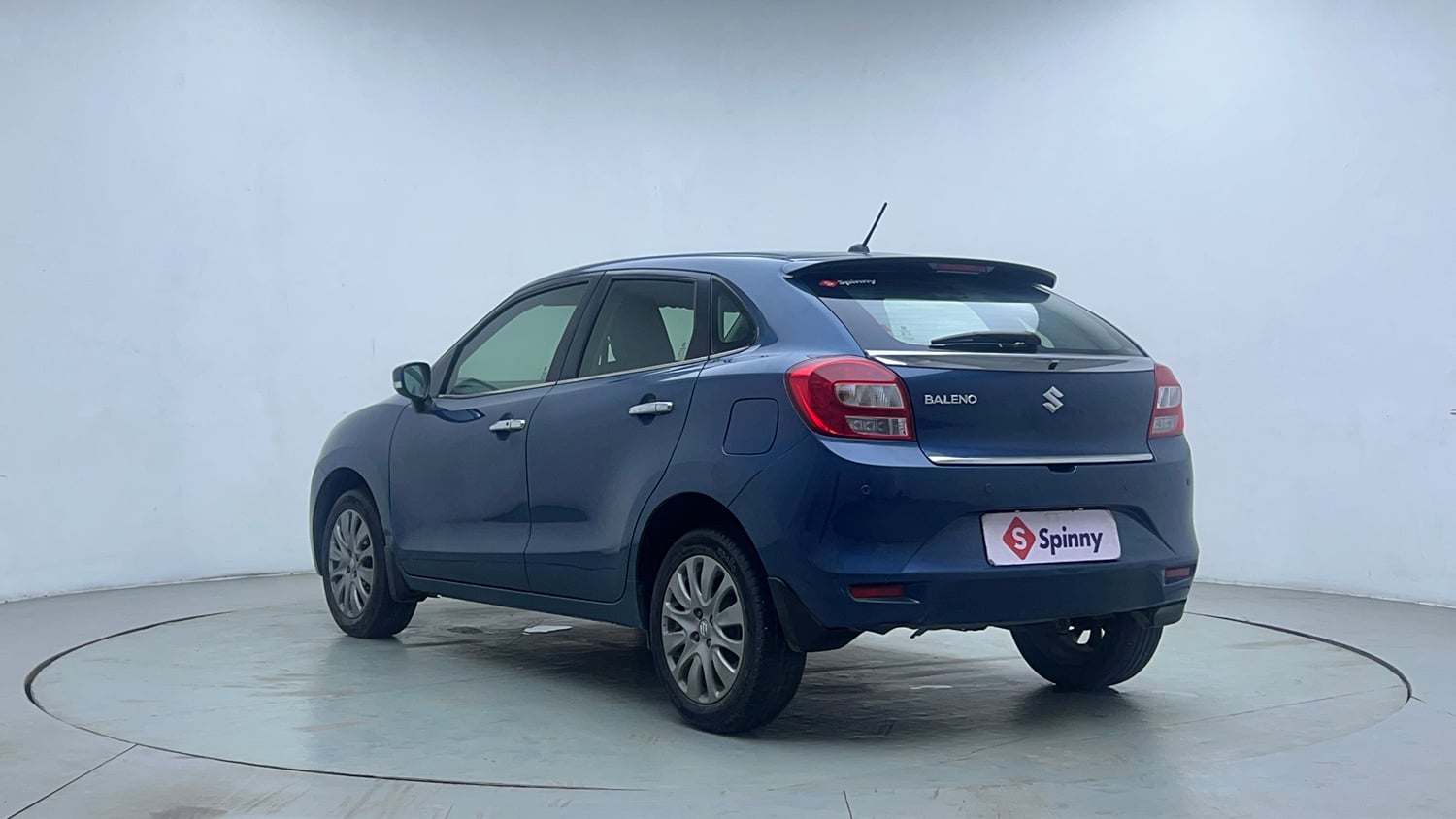 Used 2018 Maruti Suzuki Baleno Alpha 1.2 Petrol Manual exterior LEFT REAR CORNER VIEW