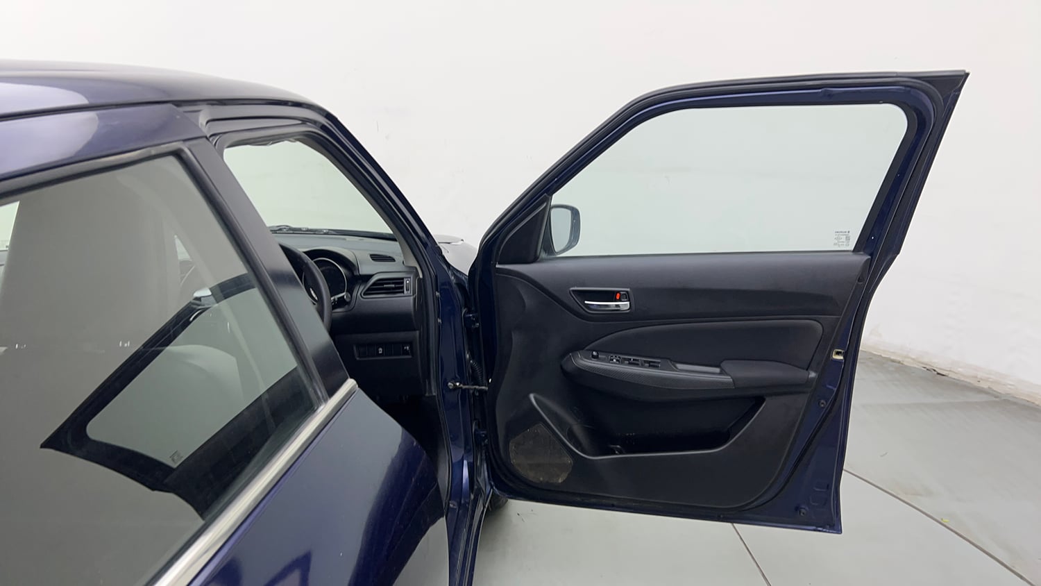Used 2022 Maruti Suzuki Swift VXi Petrol Manual interior RIGHT FRONT DOOR OPEN VIEW