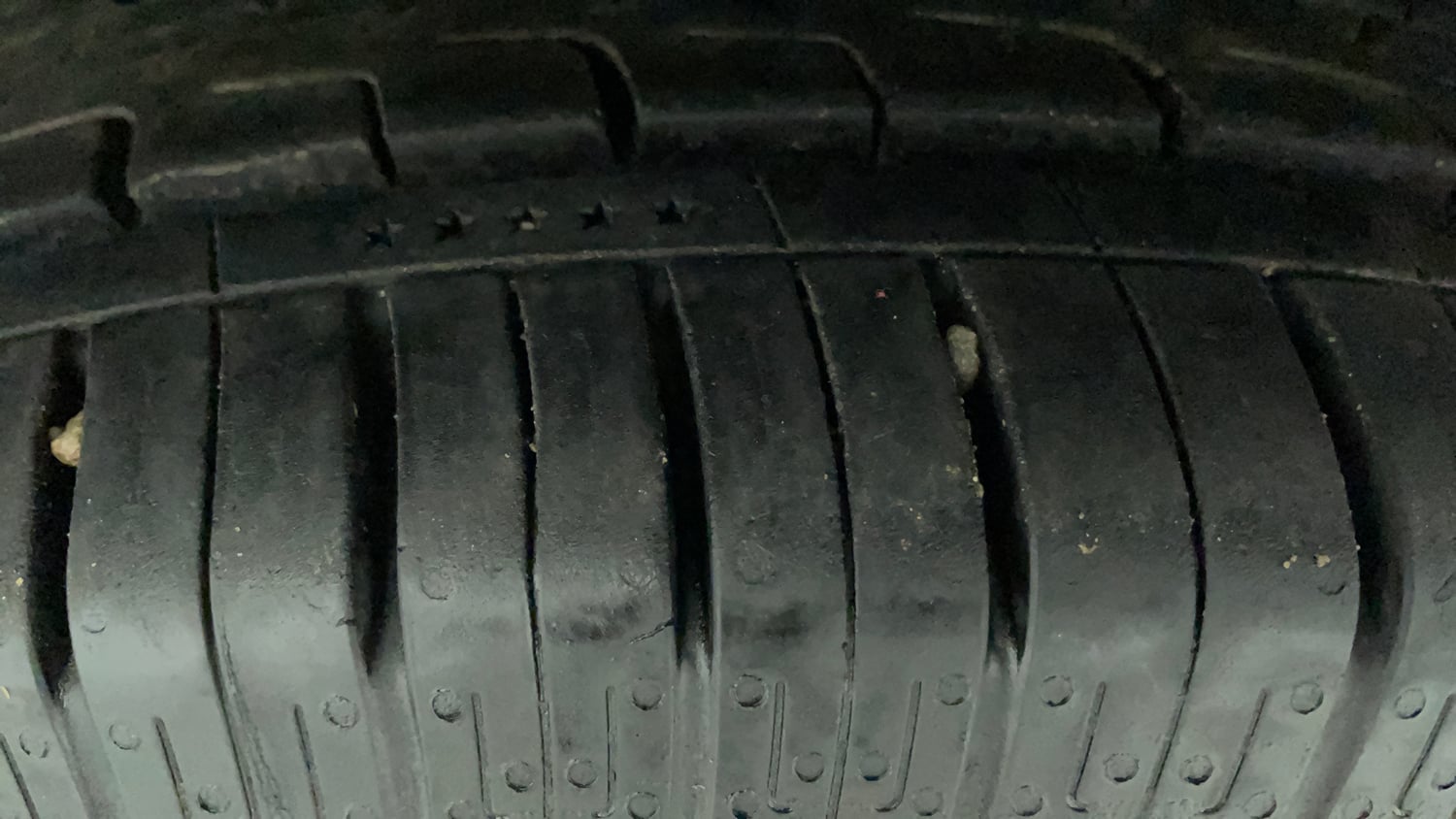 Used 2020 Honda Jazz ZX CVT Petrol Automatic tyres LEFT FRONT TYRE TREAD VIEW