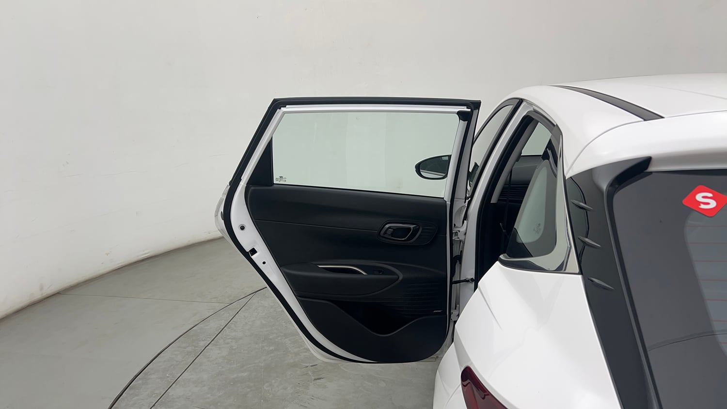 Used 2023 Hyundai New i20 Asta (O) 1.0 Turbo DCT Petrol Automatic interior LEFT REAR DOOR OPEN VIEW