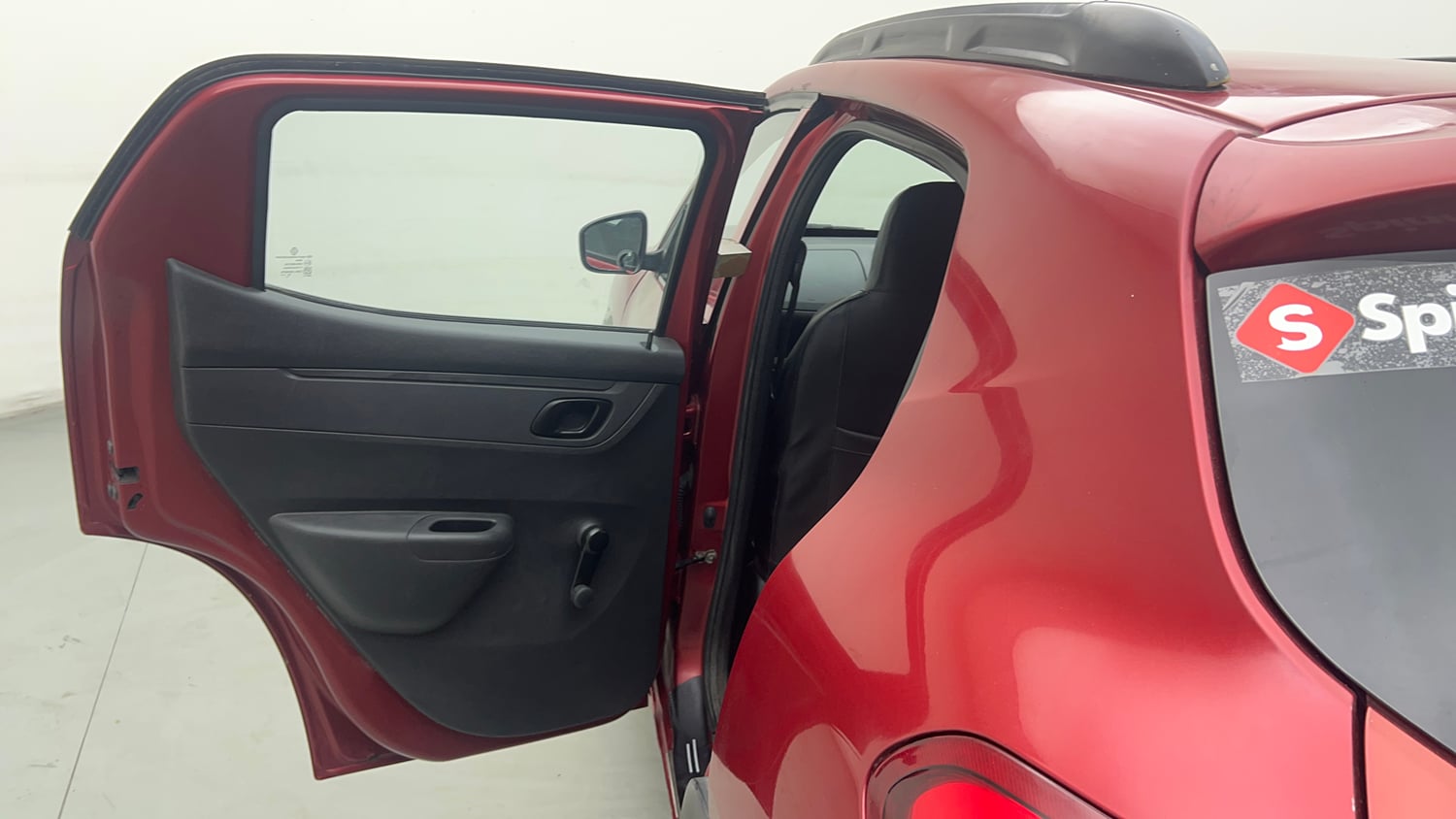 Used 2016 Renault Kwid RXT Petrol Manual interior LEFT REAR DOOR OPEN VIEW