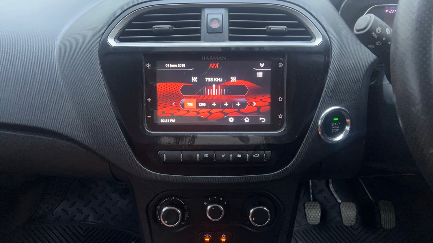 Used 2021 Tata Tiago NRG XZ MT Petrol Manual interior MUSIC SYSTEM & AC CONTROL VIEW