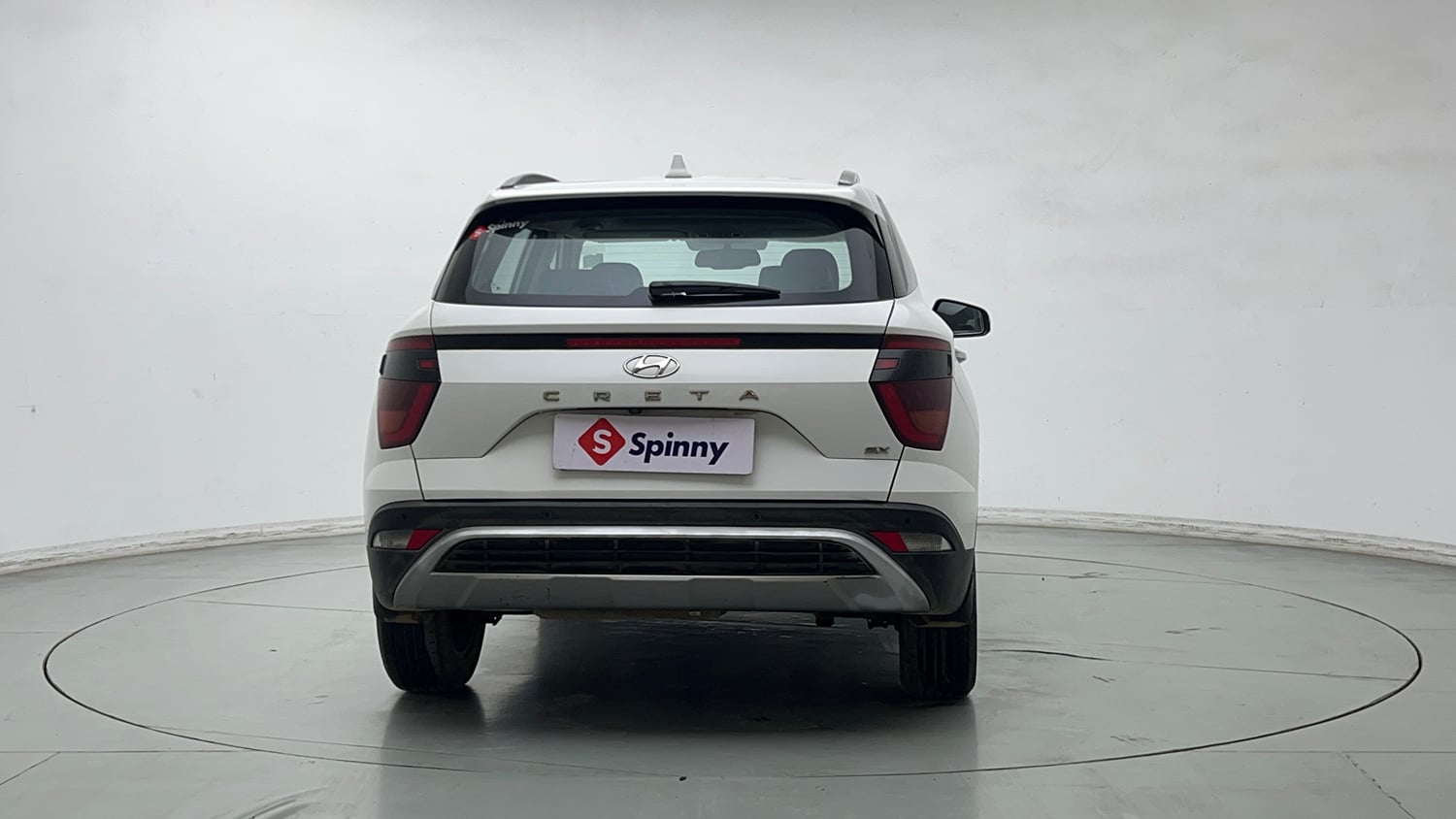 Used 2023 Hyundai Creta SX (O) 1.5 Petrol IVT Petrol Automatic exterior BACK VIEW