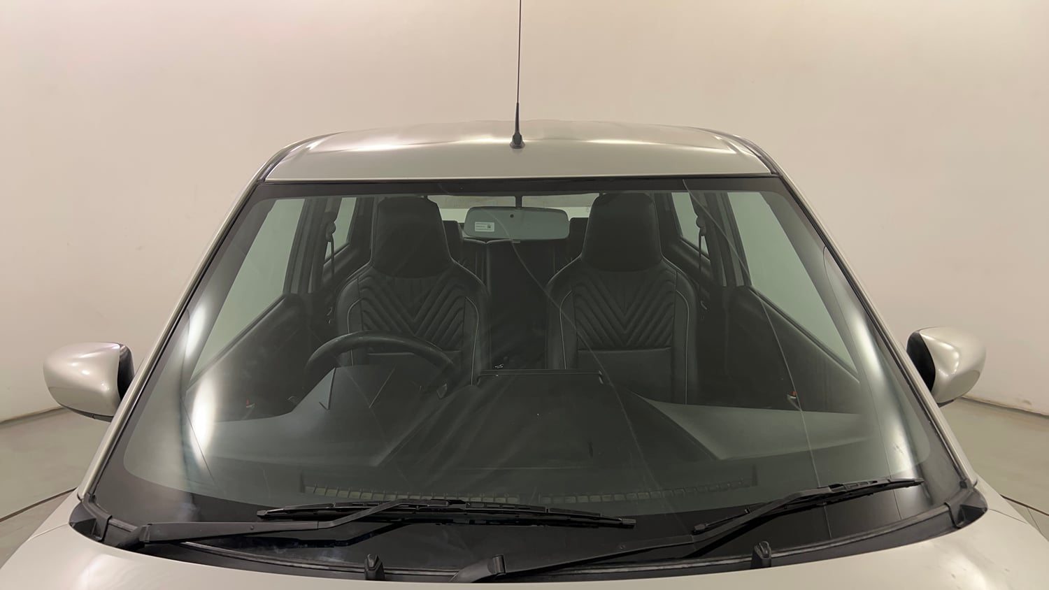 Used 2019 Maruti Suzuki Wagon R VXi 1.2 Petrol Manual exterior FRONT WINDSHIELD VIEW
