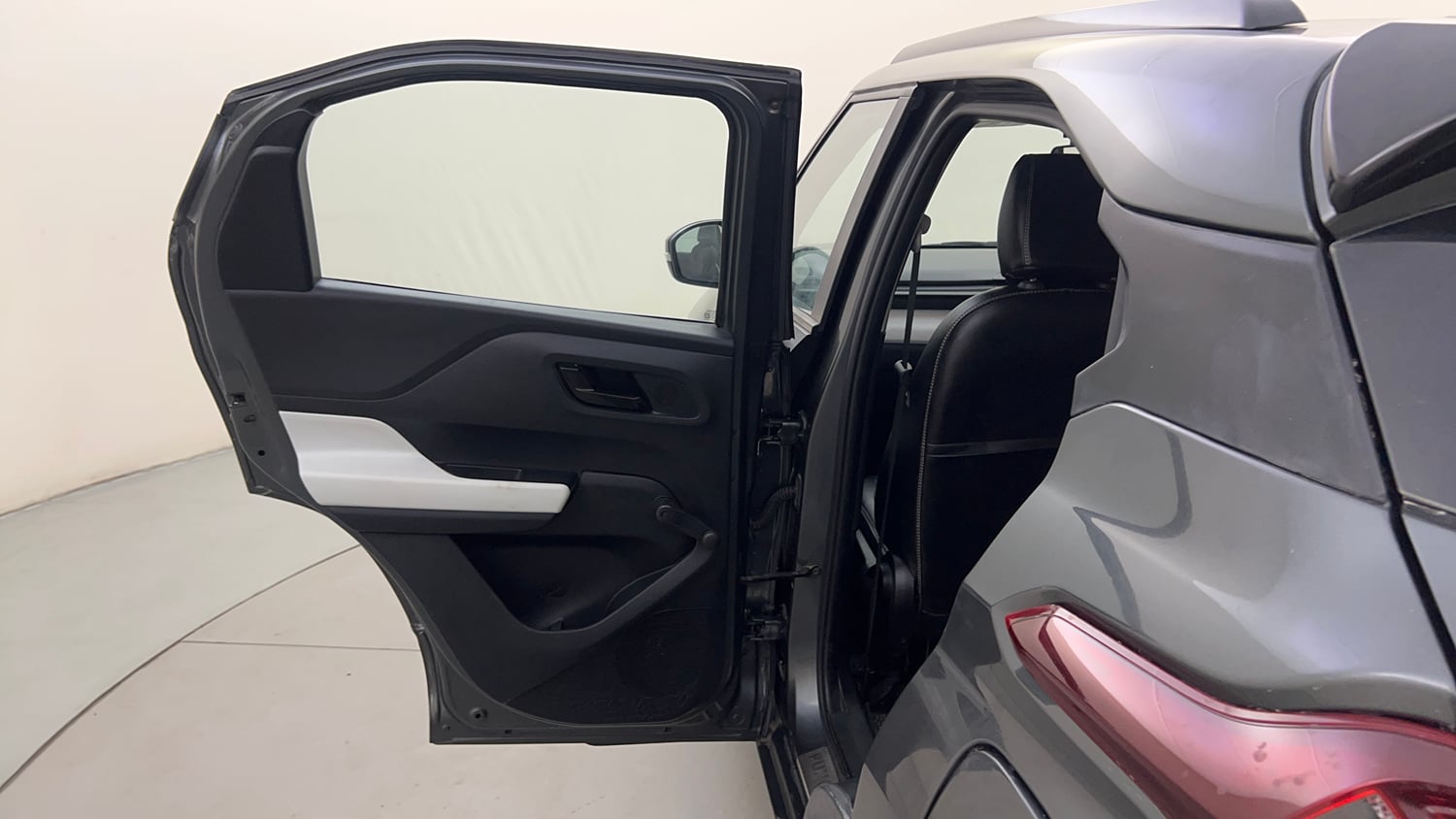Used 2023 Tata Punch Pure MT Petrol Manual interior LEFT REAR DOOR OPEN VIEW