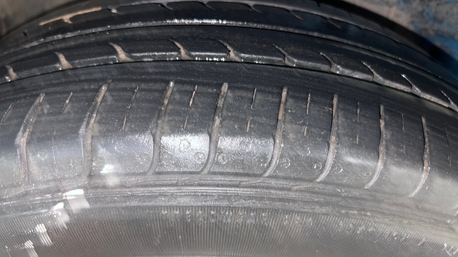 Used 2015 Maruti Suzuki Celerio VXi Petrol Manual tyres RIGHT REAR TYRE TREAD VIEW