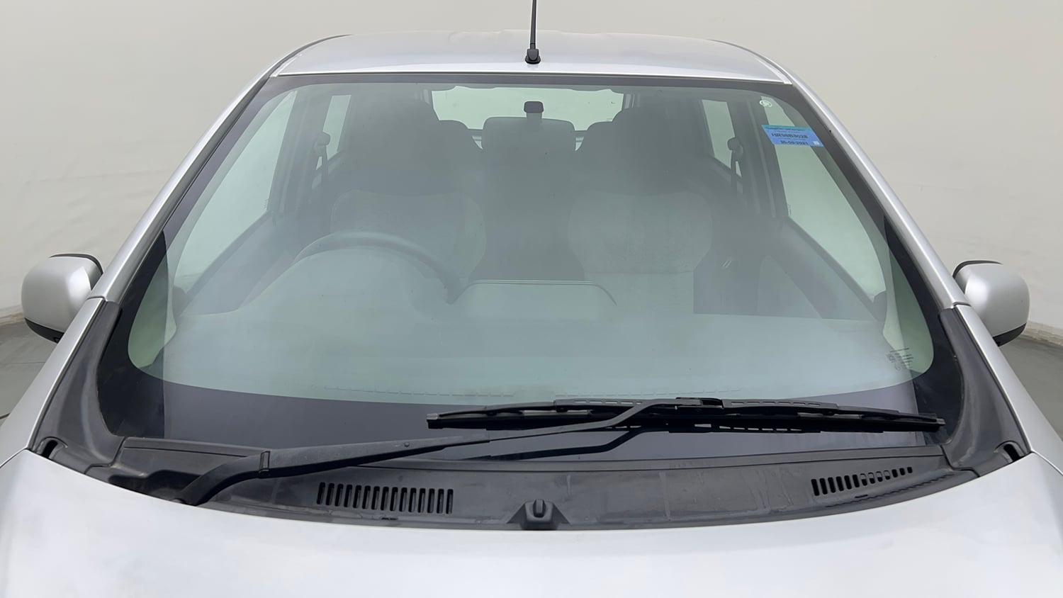 Used 2021 Datsun Redi-GO T(O) 1.0 AMT Petrol Automatic exterior FRONT WINDSHIELD VIEW