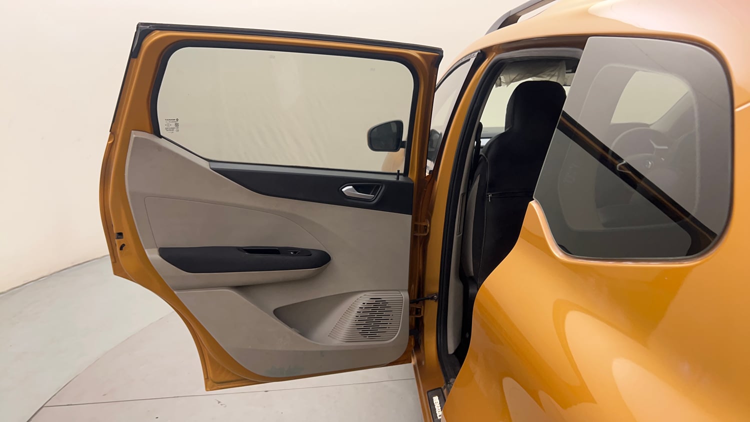 Used 2021 Renault Triber RXZ EASY-R AMT Petrol Automatic interior LEFT REAR DOOR OPEN VIEW
