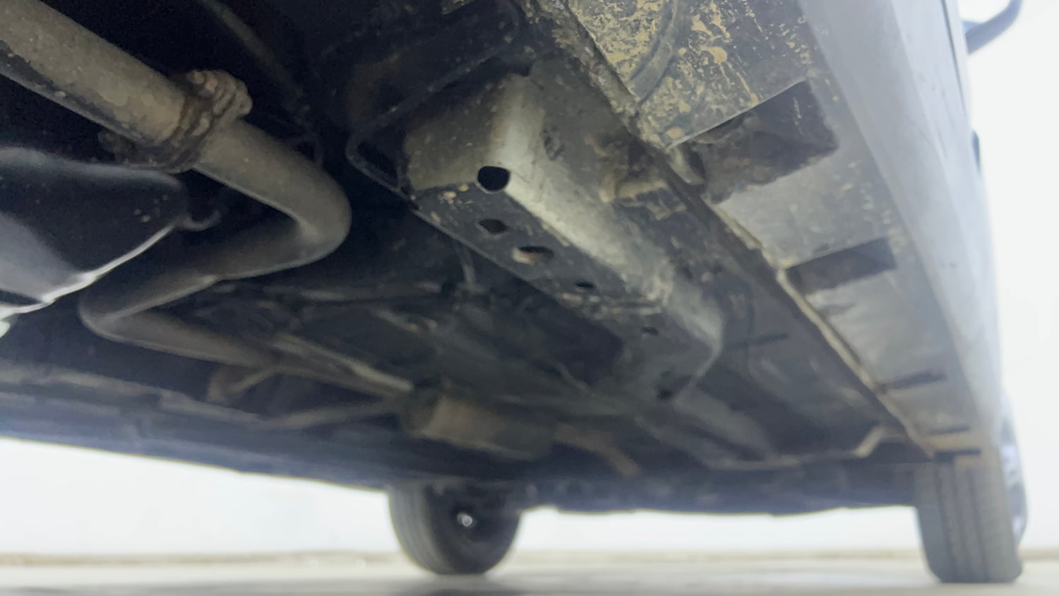 Used 2021 Tata Tiago NRG XZ MT Petrol Manual extra REAR RIGHT UNDERBODY VIEW