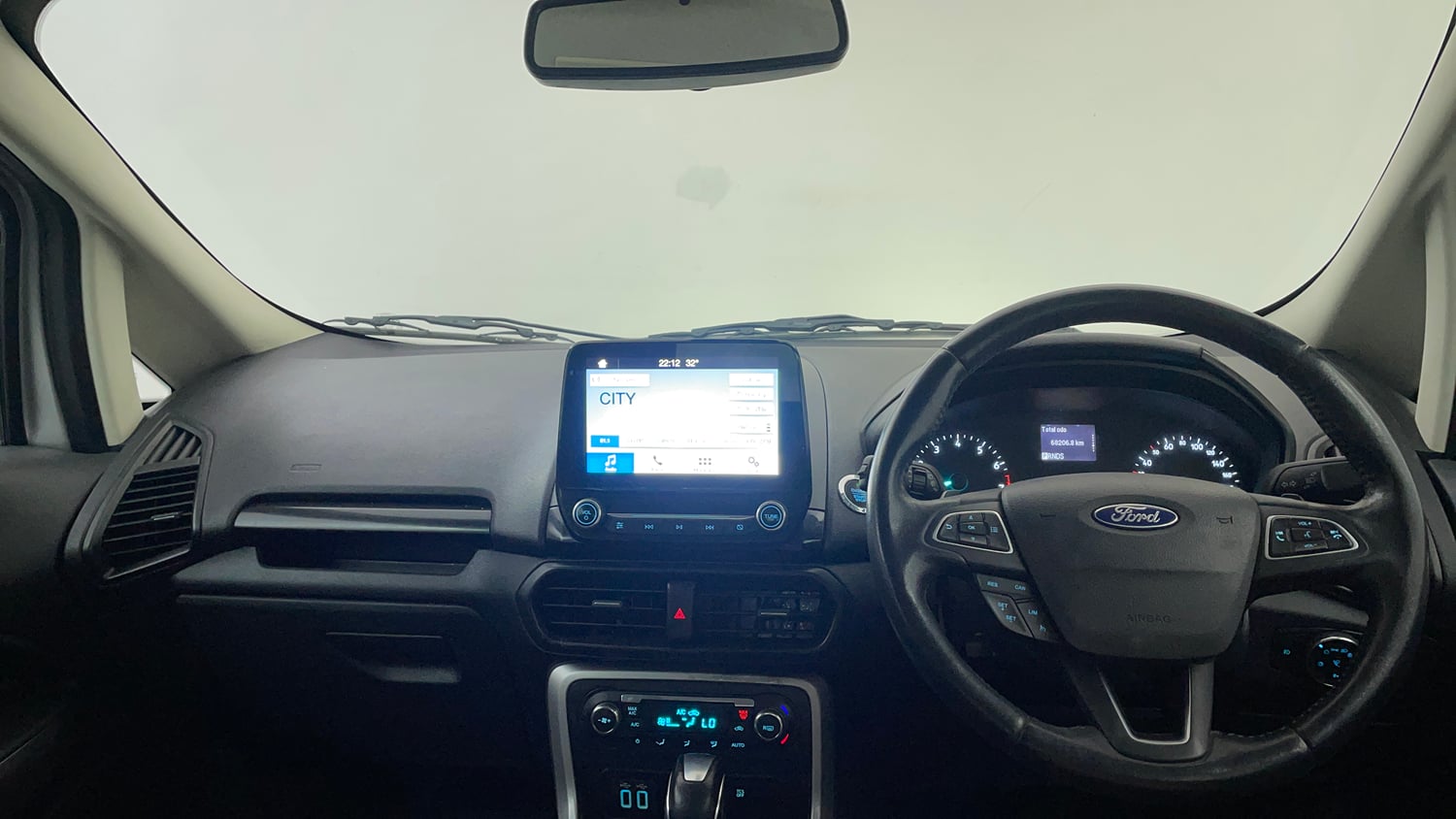 Used 2018 Ford EcoSport Titanium + 1.5L Ti-VCT AT Petrol Automatic interior DASHBOARD VIEW