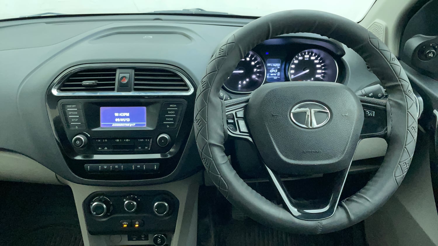 Used 2018 Tata Tiago Revotron XZ Petrol Manual interior STEERING VIEW