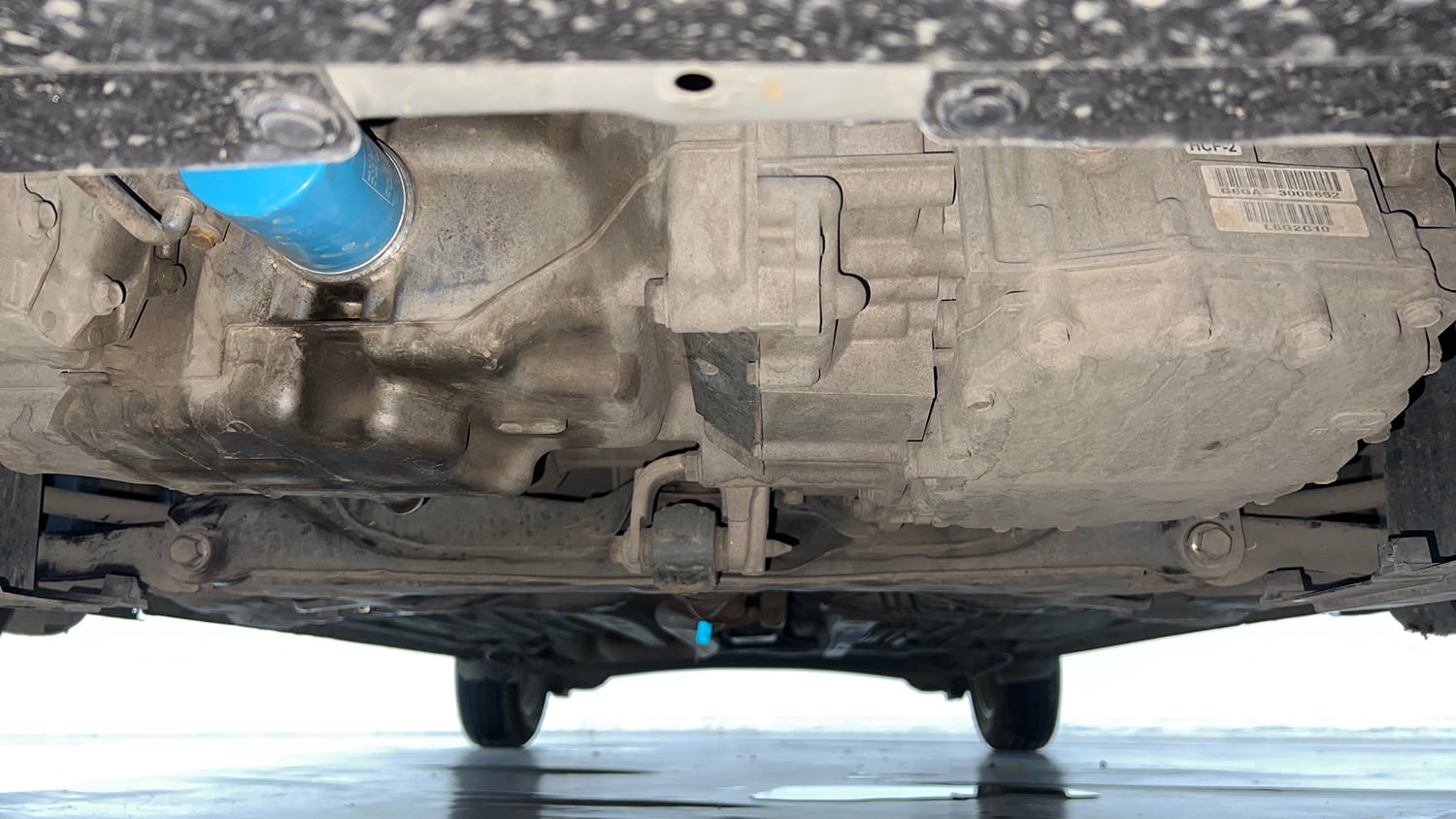 Used 2021 Honda Amaze 1.2 VX CVT Petrol Petrol Automatic extra FRONT LEFT UNDERBODY VIEW