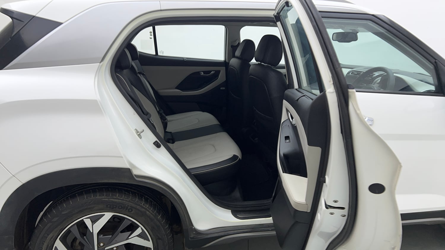 Used 2023 Hyundai Creta SX (O) 1.5 Petrol IVT Petrol Automatic interior RIGHT SIDE REAR DOOR CABIN VIEW
