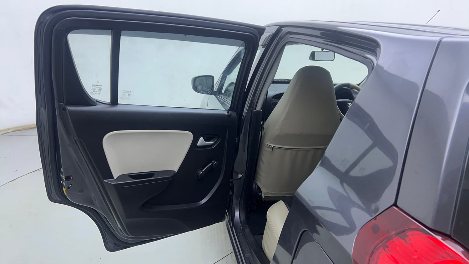 Used 2021 Maruti Suzuki Alto 800 Vxi Plus Petrol Manual interior LEFT REAR DOOR OPEN VIEW