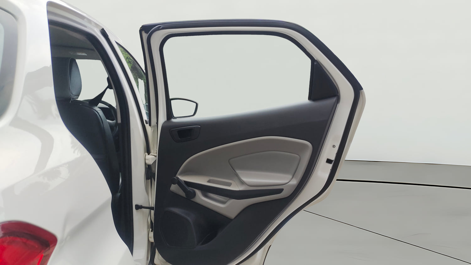 Used 2017 Ford EcoSport Ambiente 1.5L TDCi Diesel Manual interior RIGHT REAR DOOR OPEN VIEW