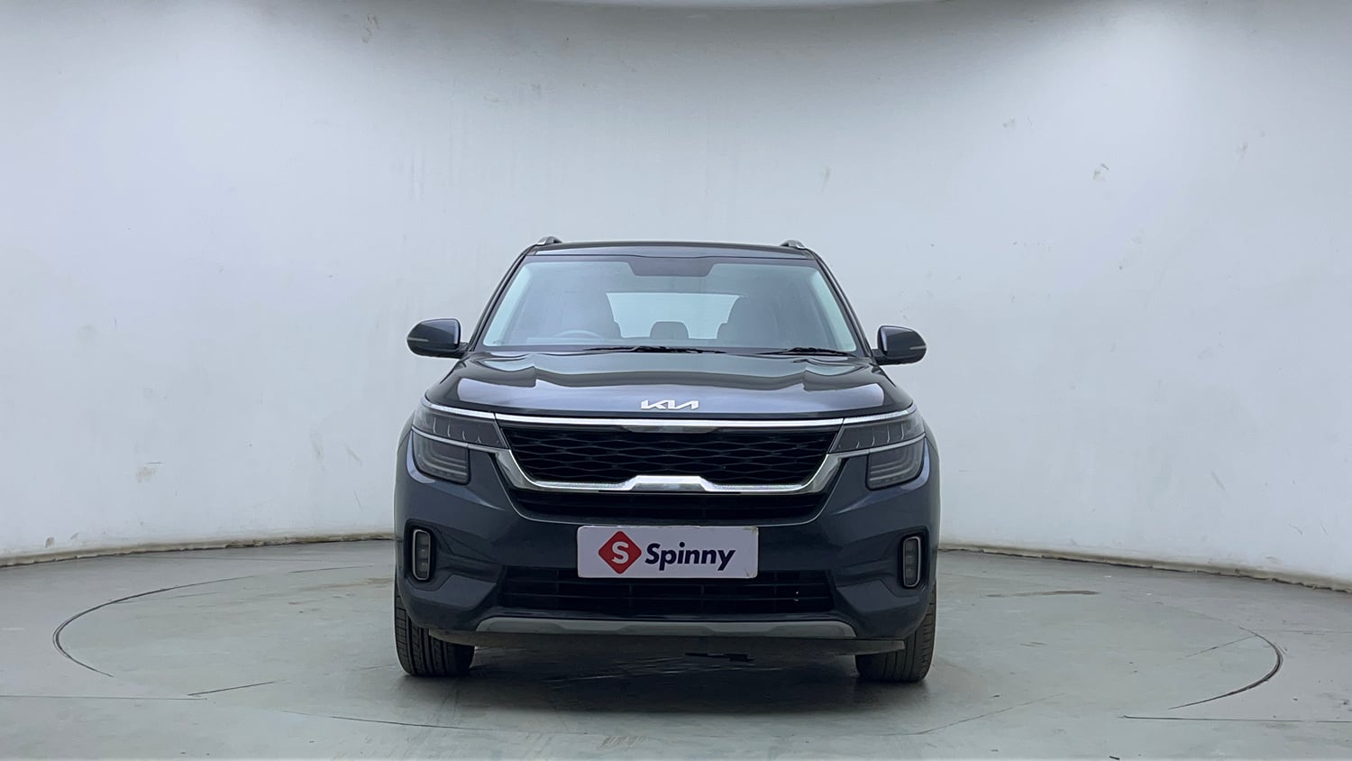 Used 2021 Kia Seltos HTX 1.5 Diesel Diesel Manual exterior FRONT VIEW