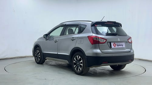 Used 2021 Maruti Suzuki S-Cross Zeta AT Petrol Automatic exterior LEFT REAR CORNER VIEW
