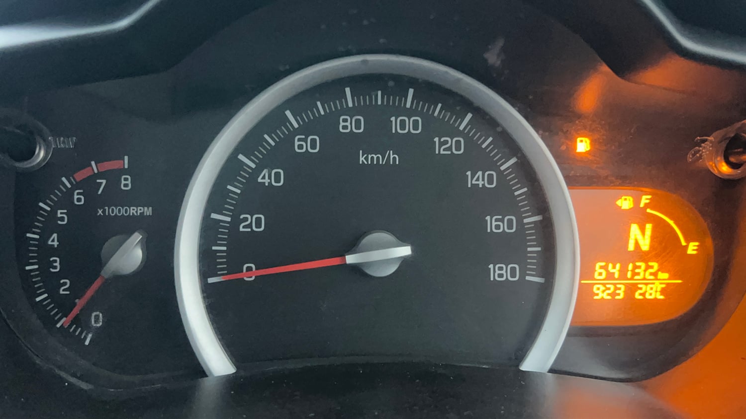 Used 2018 Maruti Suzuki Celerio X Zxi AMT Petrol Automatic interior CLUSTERMETER VIEW