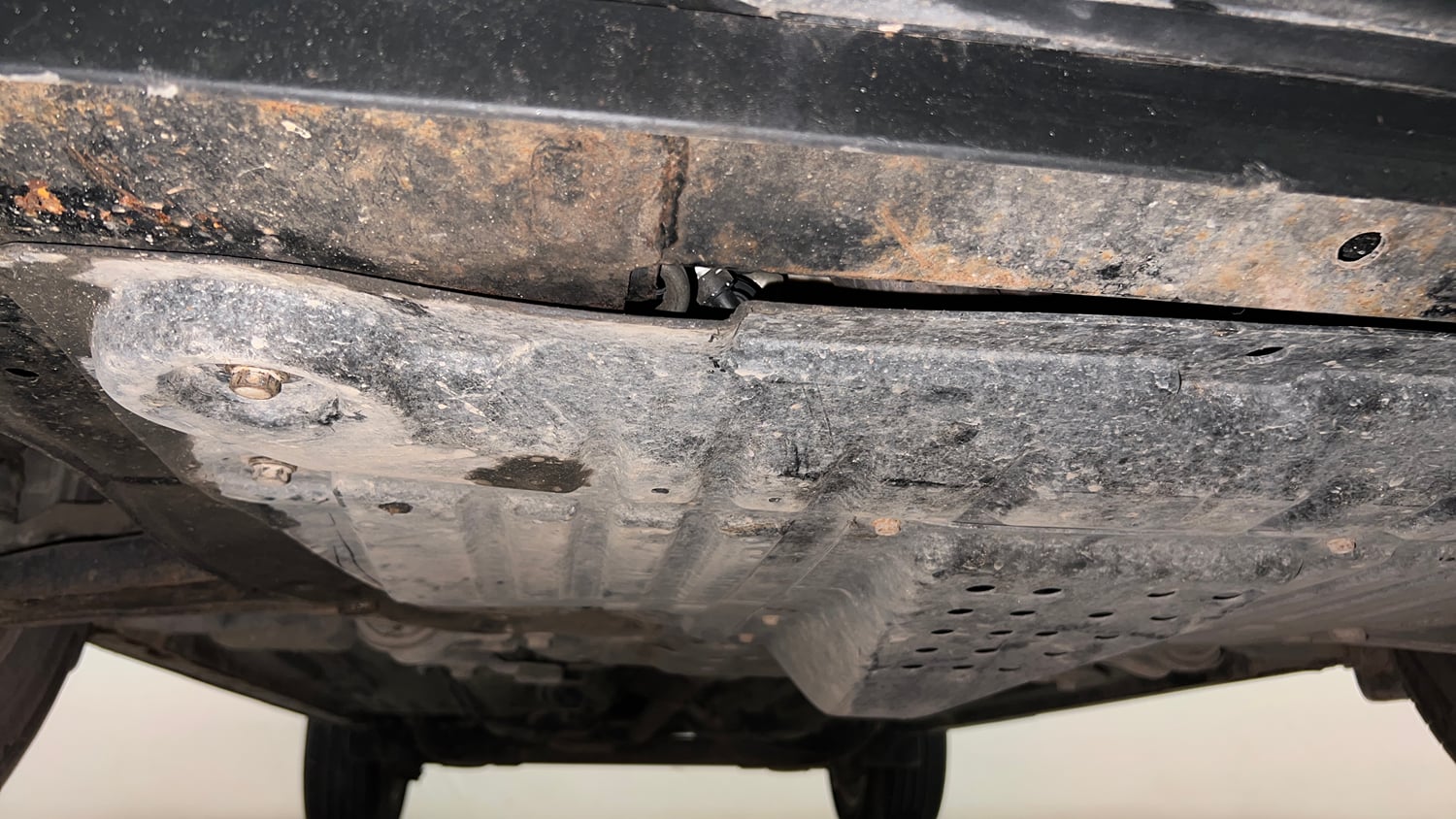 Used 2022 Tata Harrier XT Diesel Manual extra FRONT LEFT UNDERBODY VIEW