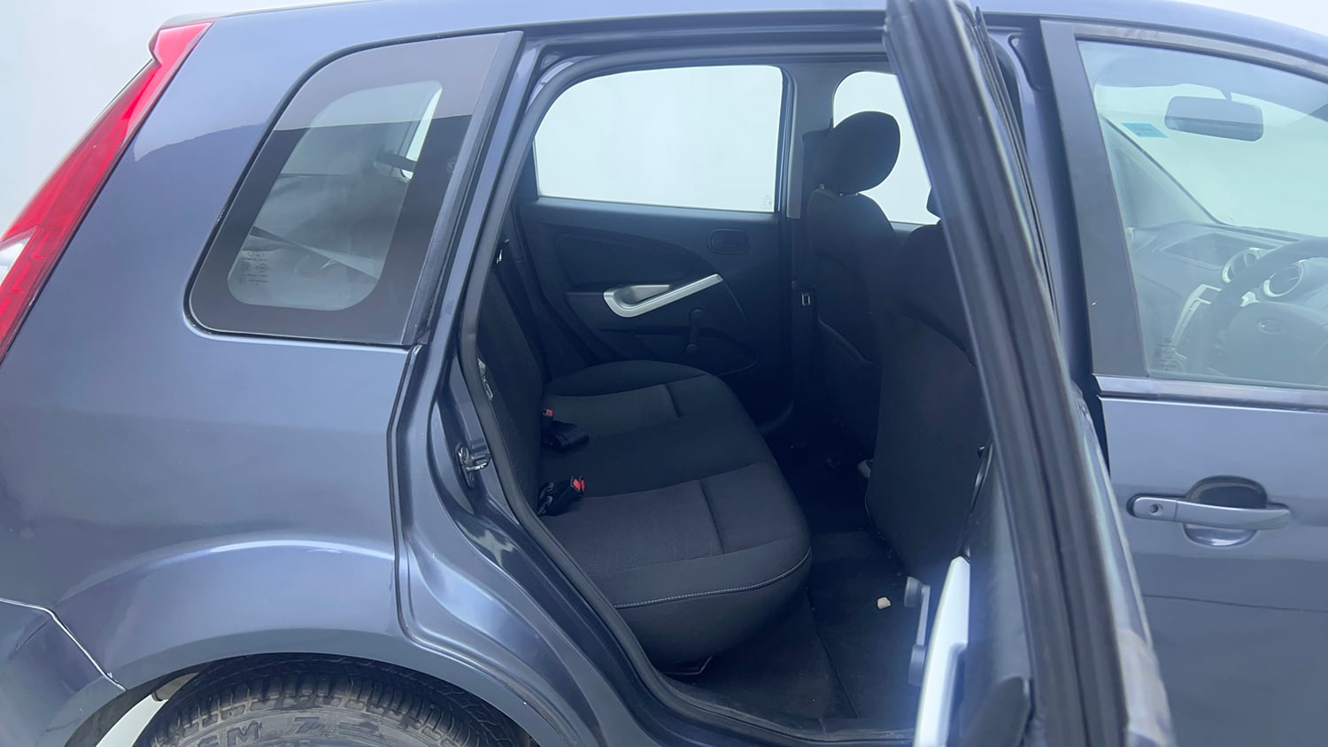 Used 2014 Ford Figo Duratec Petrol ZXI 1.2 Petrol Manual interior RIGHT SIDE REAR DOOR CABIN VIEW